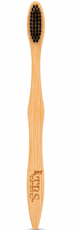 S Curve Charcoal Bristles Toothbrush alternative view