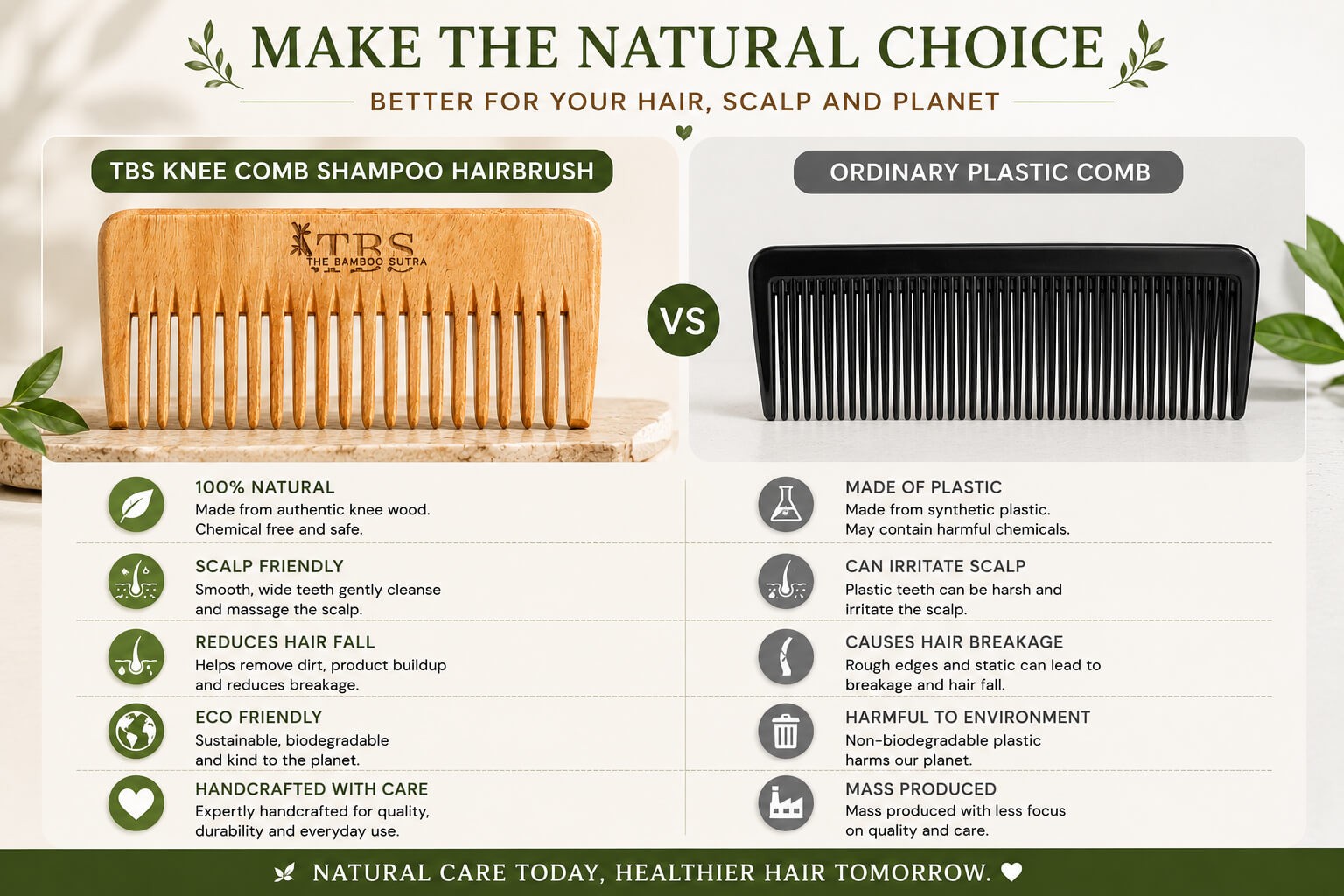 Small Shampoo Comb alternative view