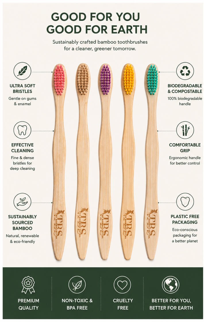 S Curve Fiber Color Bristles Pink Toothbrush alternative view