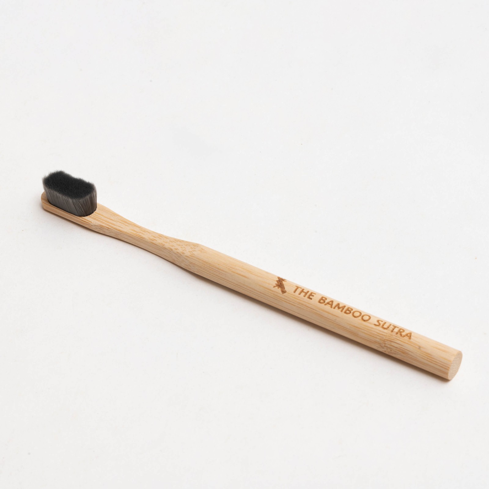 Nano Bristles Black Round Handle Toothbrush alternative view