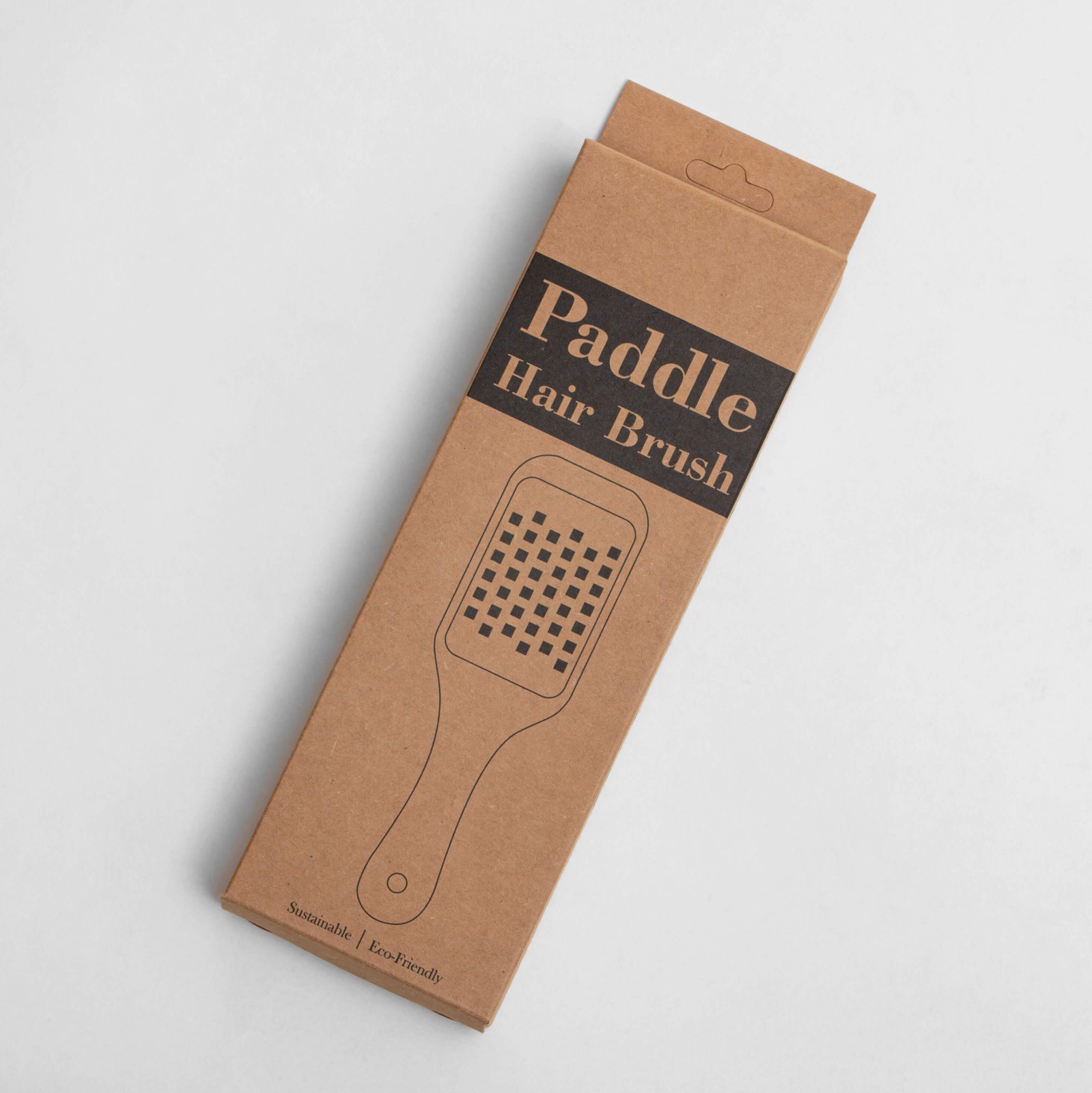 Bamboo Tips Wooden Hair Brush alternative view