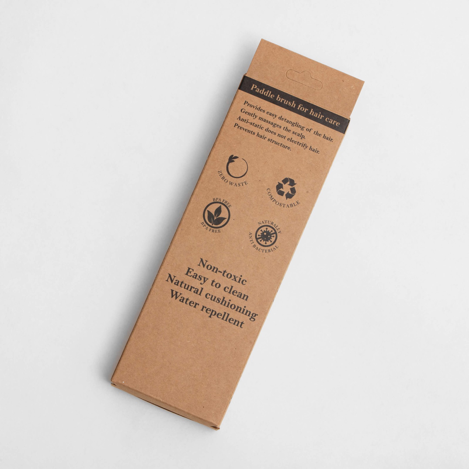 Bamboo Tips Wooden Hair Brush alternative view